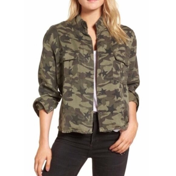 Rails Tops - Rails Women's XS Hendrick Star Camo Shirt / Shacket